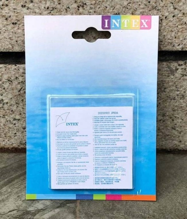 Łatki Łatka do Basenów Zestaw Naprawczy do Basenu INTEX 12 Łatek do Basenów