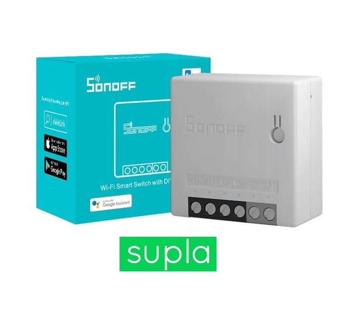 Sonoff Mini R2 usługą zmiany softu na SUPLA
