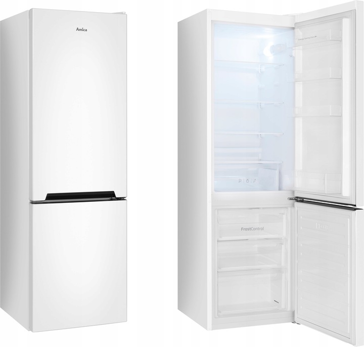 Lodówka AMICA FK2515.4UT(E) 170cm Biała E