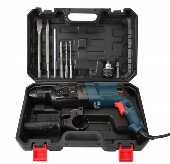 MŁOTOWIERTARKA MŁOT UDAROWY WIERTARKA SDS+ MOCNA 3050W WALIZKA DUŻY