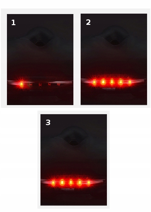 MIĘKKIE SIODEŁKO ROWEROWE RECOVERY ZONE LAMPKA LED