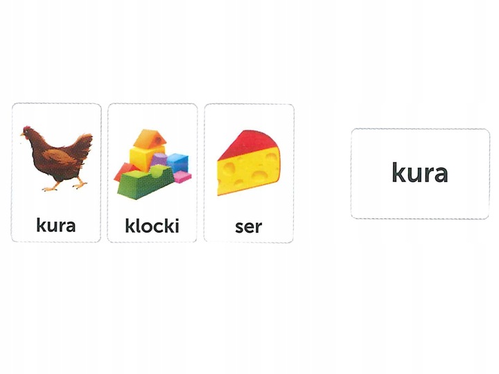 ZABAWA W CZYTANIE - GRA EDUKACYJNA - NAUKA CZYTANIA PIERWSZE SŁOWA ADAMIGO