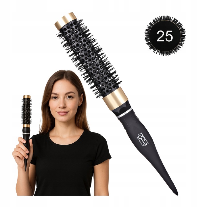 Zestaw Szczotek Fryzjerskich Okrągłych Do Modelowania Włosów Ceramicznych 4