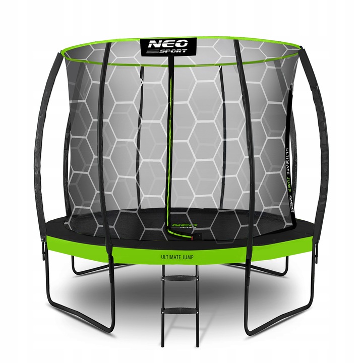 TRAMPOLINA OGRODOWA DLA DZIECI 252cm 8ft NEOSPORT
