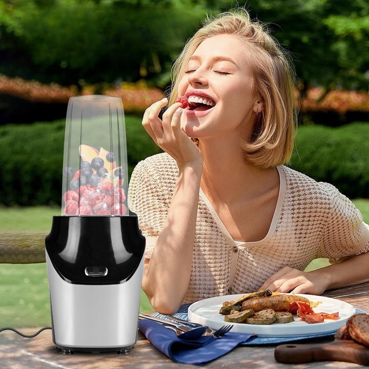 Blender kielichowy do SMOOTHIE KOKTAJLI MŁYNEK 1000W