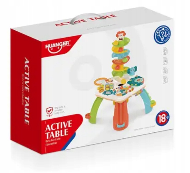 STOLIK INTERAKTYWNY EDUKACYJNY TOR DLA KULEK PIŁEK
