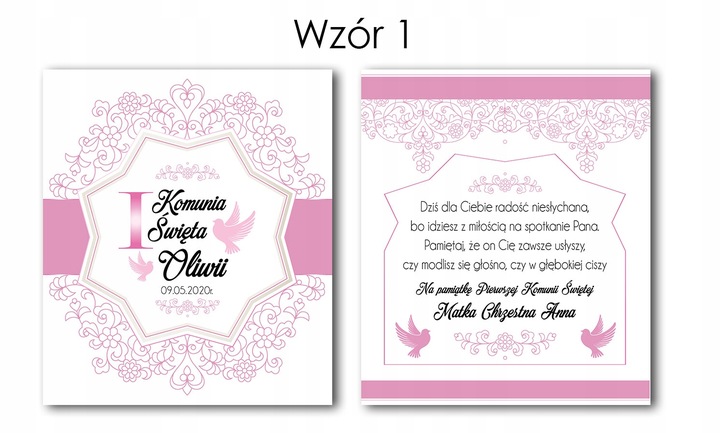 PAMIĄTKA PIERWSZEJ KOMUNII ŚWIĘTEJ PREZENT NA KOMUNIĘ PUDEŁKO UPOMINEK