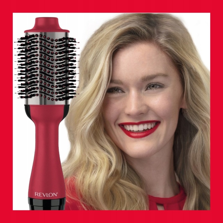 SUSZARKA DO WŁOSÓW LOKÓWKA PROSTOWNICA BORDOWA TYTANOWA REVLON