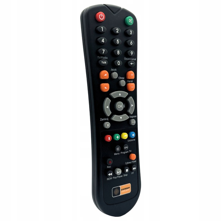 Pilot do dekoder Cyfrowy Polsat Box model dla HD-2000 HD2000 HD-3000