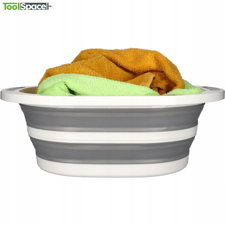 MISKA SKŁADANA SILIKONOWA 12L DO ZLEWU NA KEMPING TURYSTYCZNA