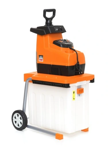 Rozdrabniacz do gałęzi, Rębak frezowy 2800W + Pojemnik na zrębki