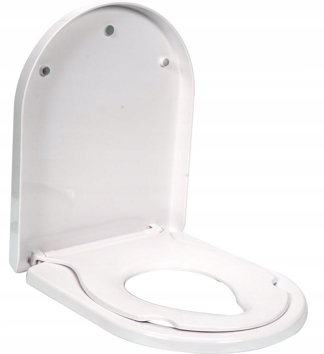 DESKA WC WOLNOOPADAJĄCA 2w1 NAKŁADKA DLA DZIECI