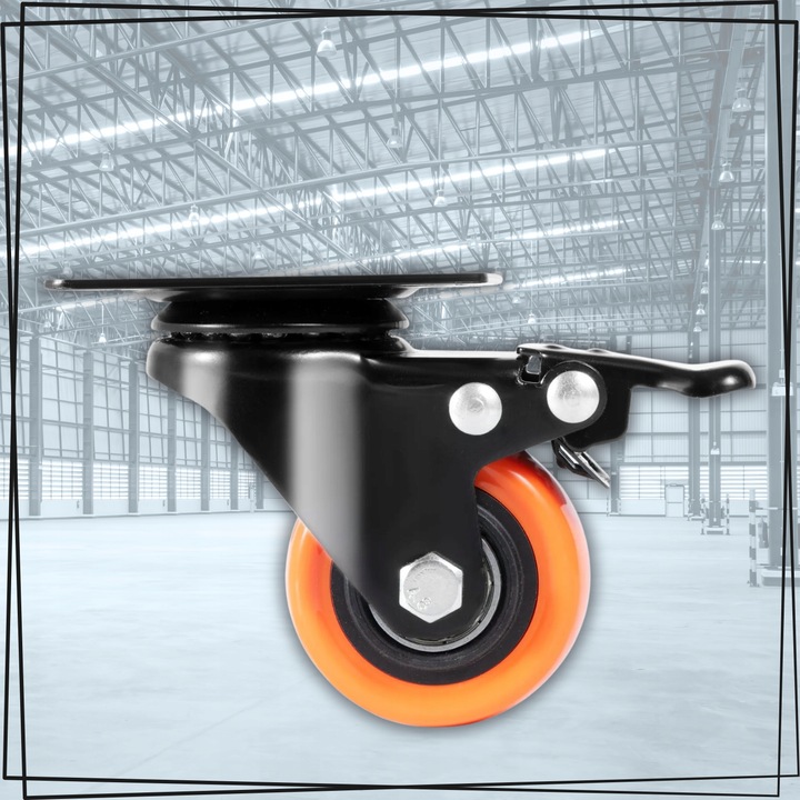 KÓŁKA OBROTOWE JEZDNE MAŁE KOŁA SKRĘTNE ZESTAW JEZDNY 4szt 300kg +