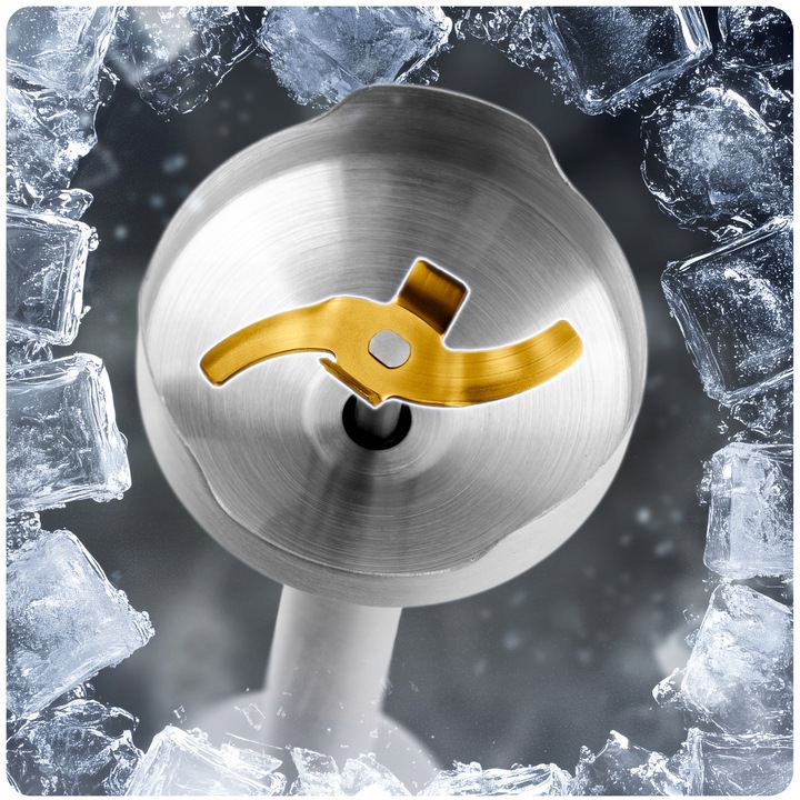 Blender ręczny 1500W czarny Berdsen tytanowe ostrza wielofunkcyjny 6w1