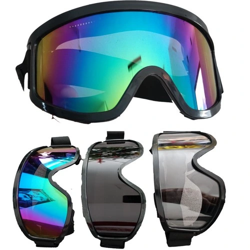 2xGOGLE OKULARY narciarskie na NARTY SNOWBOARD MULTIKOLOR OKULARY ZIMA