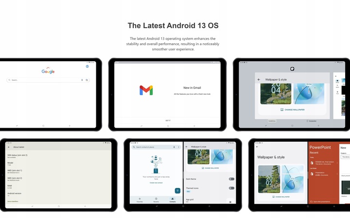 DOOGEE T20MINI Tablet 9GB/128GB 8.4" 2K WIFI OTG 5060 mAh 4G LTE Android 13