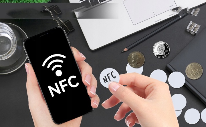 ZNACZNIK KART NFC PUSTE ZNACZNIK TAGI Z CHIPAMI NFC MONETY KARTA NFC 50 SZT