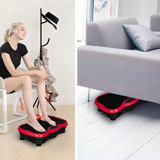 Platforma Wibracyjna Do Ćwiczeń Masażer Vibro Slim Wyszczuplająca + Pilot