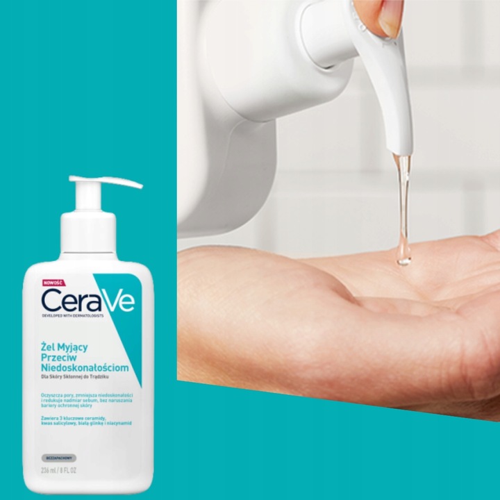 CeraVe Żel myjący przeciw niedoskonałościom 236ml