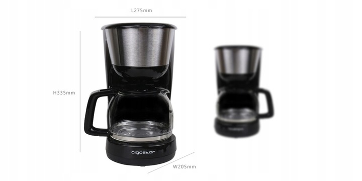 EKSPRES DO KAWY HERBATY PRZELEWOWY AIGOSTAR BEZ BPA