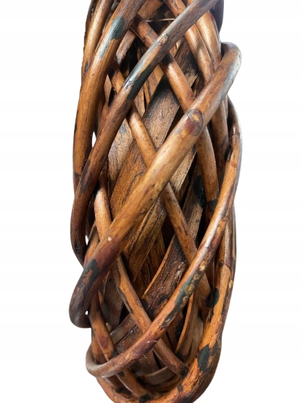 Wianek Koło wiklinowe brąz brązowe wiklina Rattan 40cm Koła ozdoby