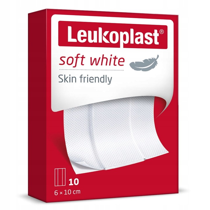 Plastry Leukoplast Soft Do Cięcia 6x10cm