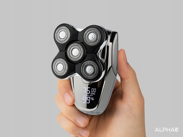 Golarka Maszynka do Golenia Brody, Włosów i Głowy - Trymer do Nosa