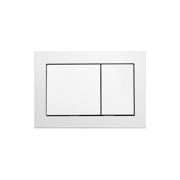 Przycisk spłukujący do WC Tece Base biały połysk 9240700