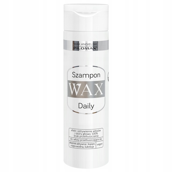 szampon do włosów przetłuszczających się Wax 200ml