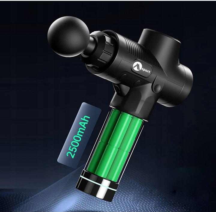 PISTOLET DO MASAŻU MOCNY MASAŻER GUN MSPORT PRO 3