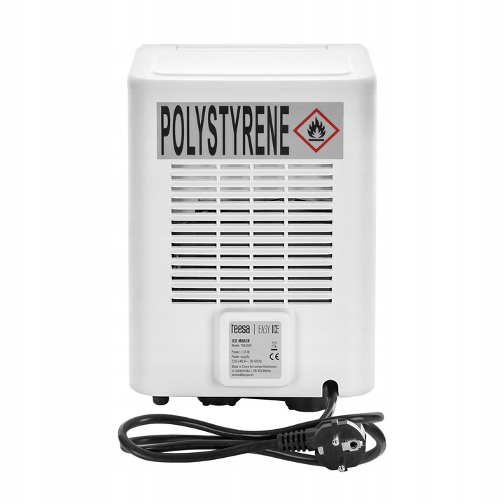 Kostkarka do lodu Teesa EASY ICE 11kg lodu 1L 110W dwa rozmiary kostek