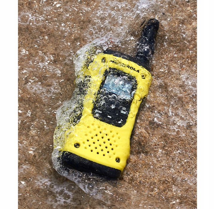 2x MOTOROLA T92 H2O WODOODPORNE KRÓTKOFALÓWKI ZASIĘG DO 10km + FUTERAŁ