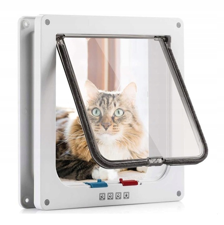 Drzwiczki KLAPA na drzwi dla Kota Psa do 6KG L