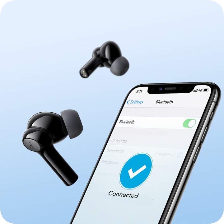 Słuchawki bezprzewodowe douszne Soundcore Note i (Life P2i) Bluetooth 5.2