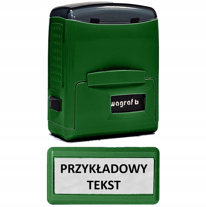 Pieczątka Wagraf B1s do 3 wersów - 12 kolorów obudowy do wyboru