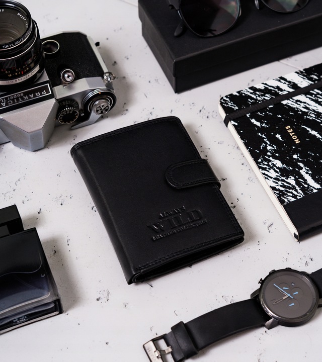 Always Wild męski portfel skórzany z ochroną kart