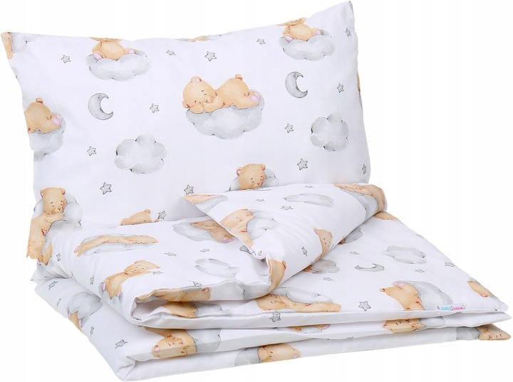 POŚCIEL DZIECIĘCA 135x100 cm DO ŁÓŻECZKA 140x70 NIEMOWLĘCA 2EL BABYMAM