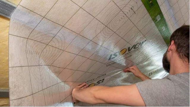 ISOVER Vario DoubleFit + KLEJ SILIKON DO FOLII PAROIZOLACYJNEJ 310ml