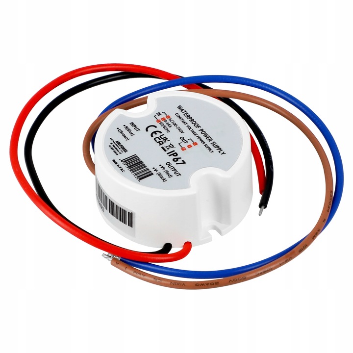 Zasilacz LED 12V 30W 2.5A Do Puszki Tranformator Dopuszkowy Do Taśm