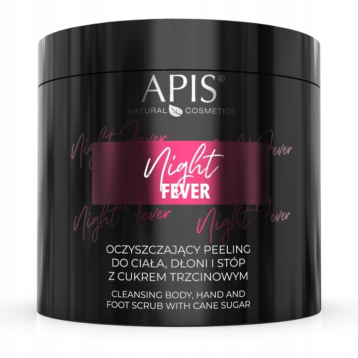Apis Night Fever oczyszczający peeling do ciała, dłoni i stóp 700g