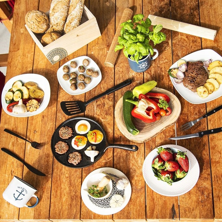 12x Sztućce DO STEKÓW burgerów pizzy mięsa grilla widelec nóż z ząbkami