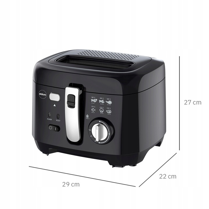 Frytkownica olejowa 2,5L Frytownica ELDOM 1800W