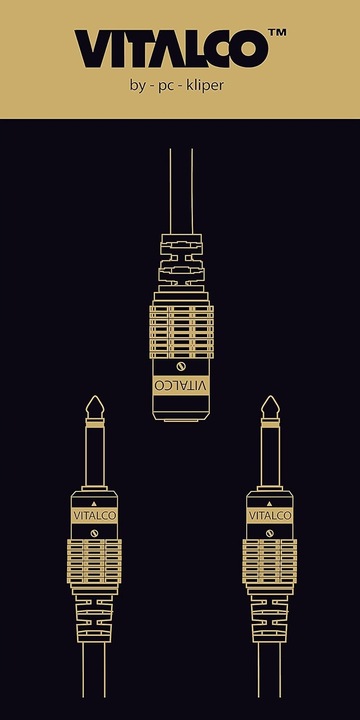 ADAPTER GNIAZDO JACK 3,5 TRS STEREONA 2X 6,3 WTYK JACK TS MONO VITALCO