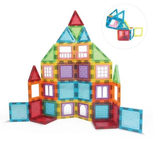 KLOCKI MAGNETYCZNE KONSTRUKCYJNE DUŻE PANELE 3D