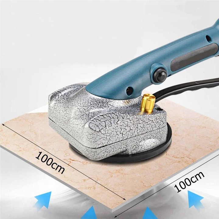 PRZYSSAWKA WIBRUJĄCA DO UKŁADANIA POZIOMOWANIA PŁYTEK GLAZURY WIBRATOR 12V