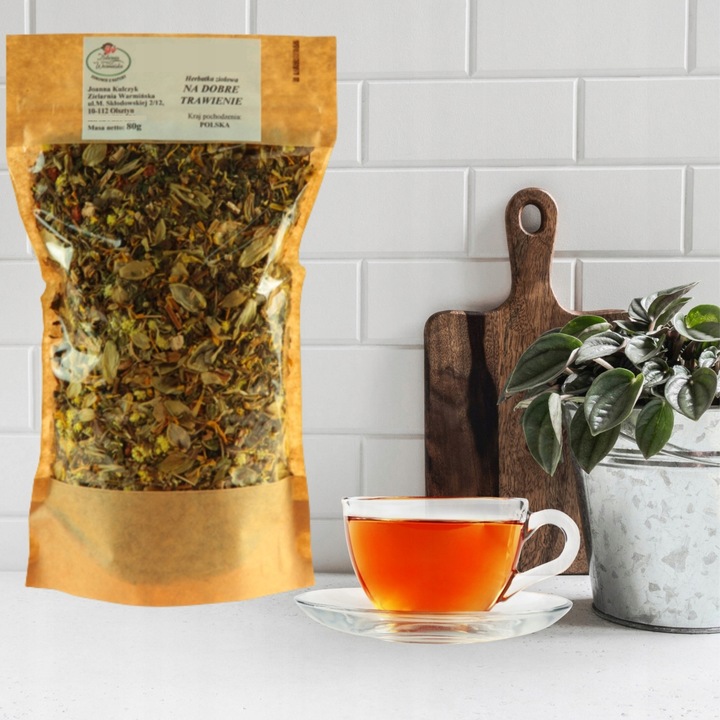 HERBATKA NA DOBRE TRAWIENIE PRZECIW NIESTRAWNOŚCI