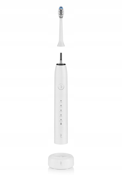 Szczoteczka soniczna do zębów 84tys r/min 5 Tryb 4 Końcówki INDUKCJA BIAŁA