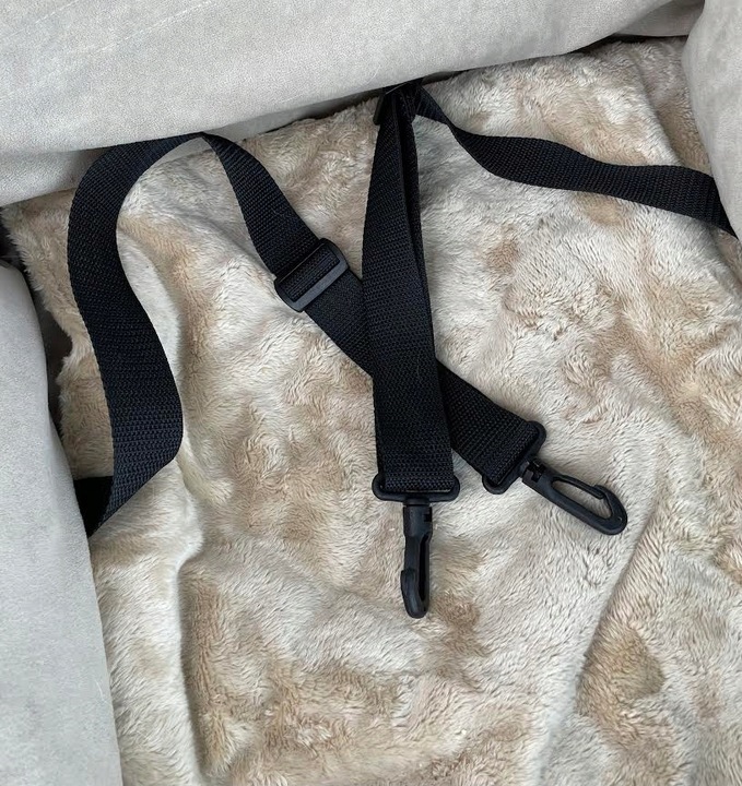 Fotelik samochodowy dla psa Transporter Velvet