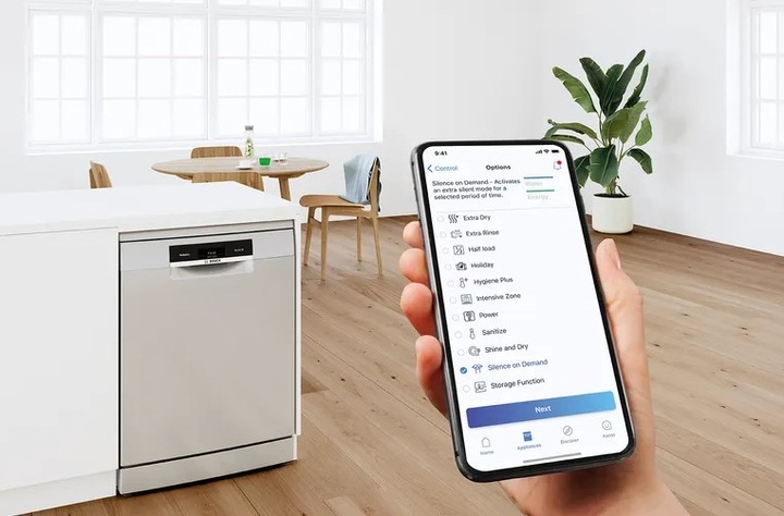 Zmywarka do zabudowy Bosch SMV4HVX03E 60 cm 14 kpl Home Connect 3