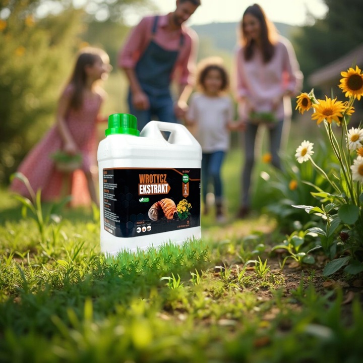 WROTYCZ EKSTRAKT 2l ZWALCZA OPUCHLAKI PĘDRAKI DRUTOWCE W GLEBIE NA